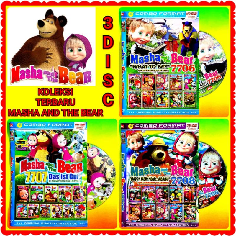 Jual TERBARU KOLEKSI LENGKAP KASET FILM MASHA AND THE BEAR TERBARU FILM