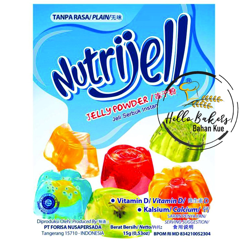 Jual Nutrijell Plain Gr Nutrijell Pudding Shopee Indonesia