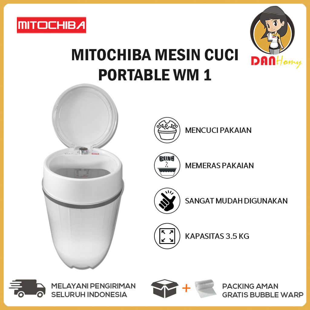 Jual Mesin Cuci Mito Mitochiba Mini Kapastias Kg Wm Wm Wm