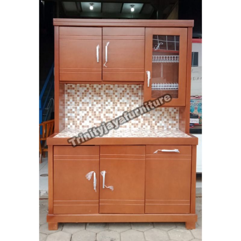 Jual Kitchen Set Lemari Piring 3 Pintu Lemari Sayur Lemari Dapur