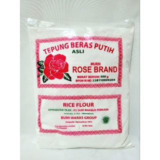 Jual Tepung Beras Putih Rose Brand Rice Flour 500 Gr Tepung Beras