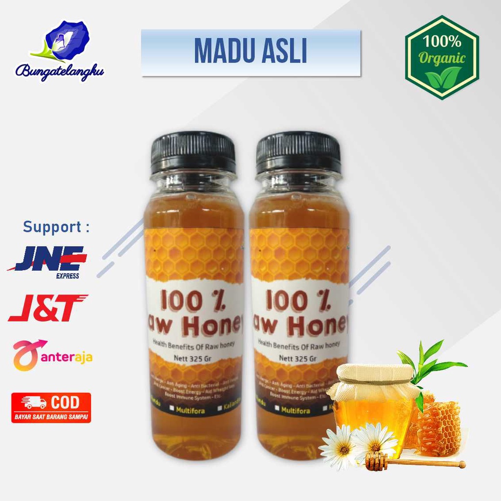 Jual Madu Multifora 325 Gram 100 Murni Lulus Uji Lab Shopee Indonesia