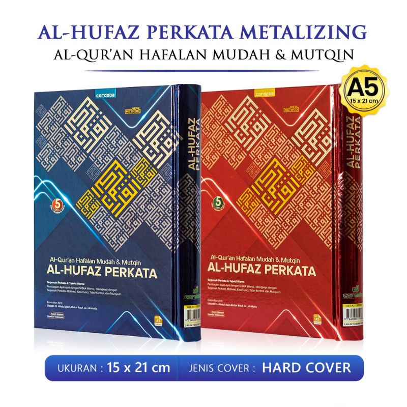 Jual A5 Alquran AL HUFAZ Terjemah PERKATA Milenial Hafalan Mudah Dan