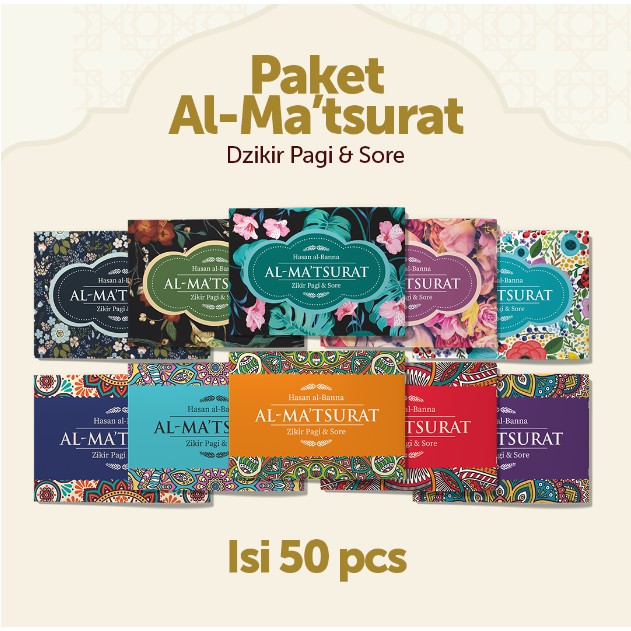 Jual Paket Al Matsurat Zikir Pagi Dan Sore Saku Isi Pcs