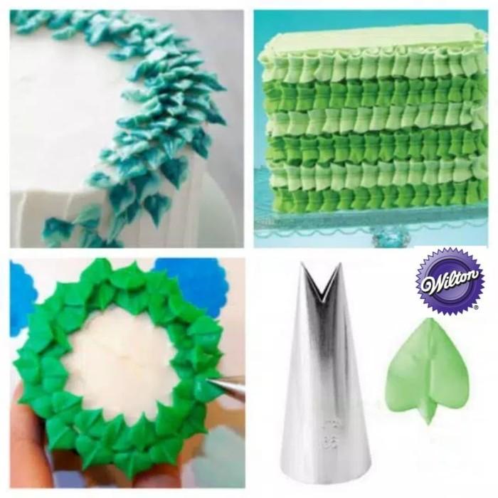 Jual Spuit Daun Wilton Ori No Dekorasi Kue Buttercream Leaf Tip