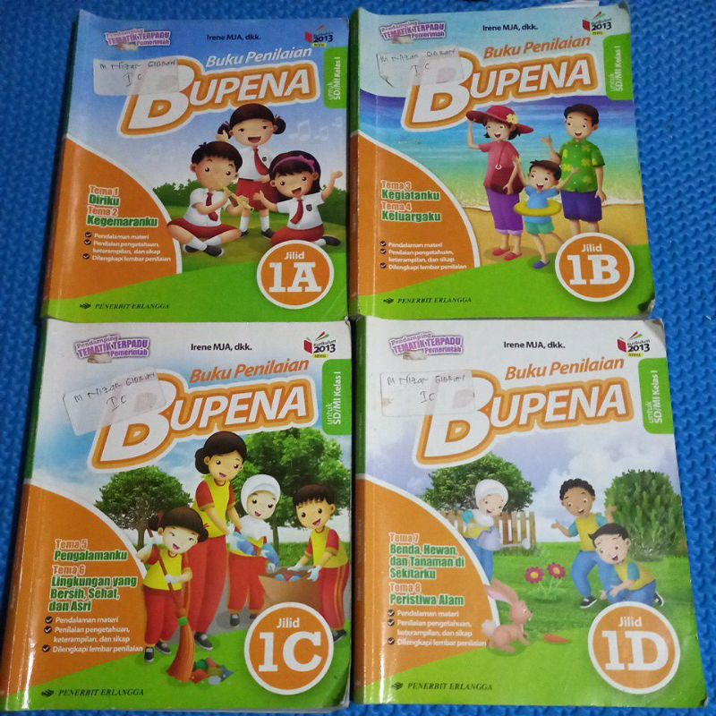 Jual BUPENA KELAS 1 A B C D ORIGINAL BEKAS Shopee Indonesia