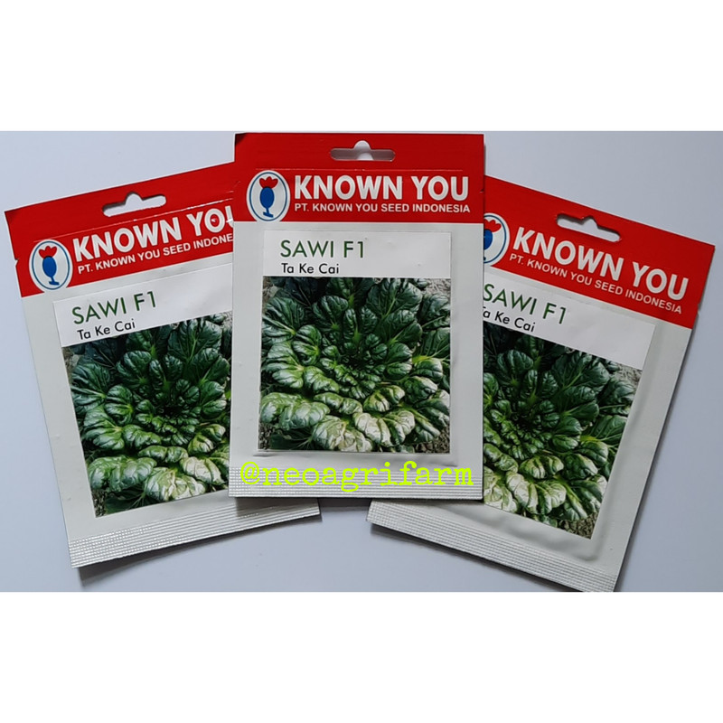 Jual Benih Sawi Pagoda F1 TA KE CAI Known You Seed Shopee Indonesia