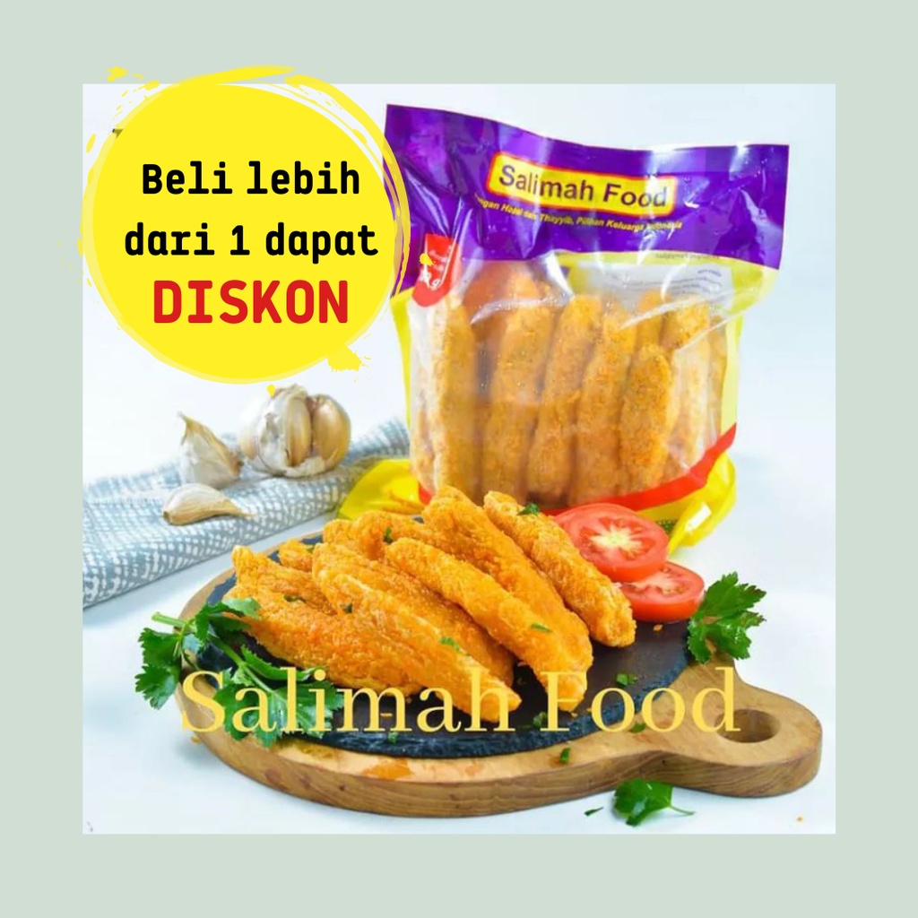 Jual FISH STICK FROZEN FOOD 500 GRAM STIK IKAN HALAL NUGGET IKAN