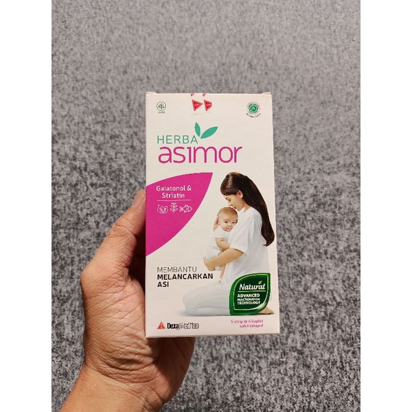 Jual Herba Asimor Box Kaplet Asi Booster Pelancar Asi Shopee