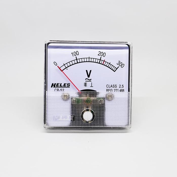 Jual PANEL VOLT METER VOLTMETER HELES CR 52 CR52 CR 52 ASLI ORIGINAL