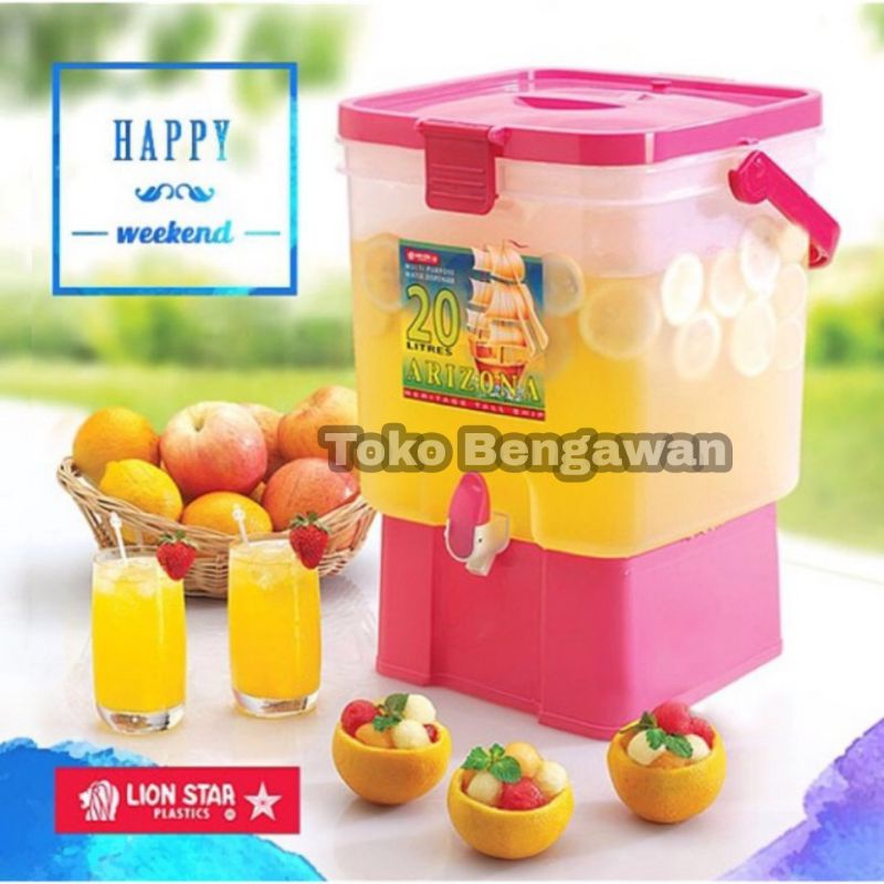 Jual LION STAR ARIZONA Dispenser Air 20 27 Liter Tempat Es Jus Sirup