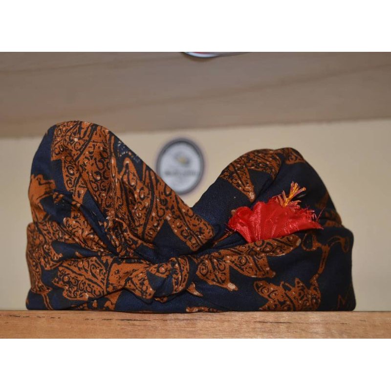 Jual Udeng Batik Jadi Full Tinggal Pakai Shopee Indonesia