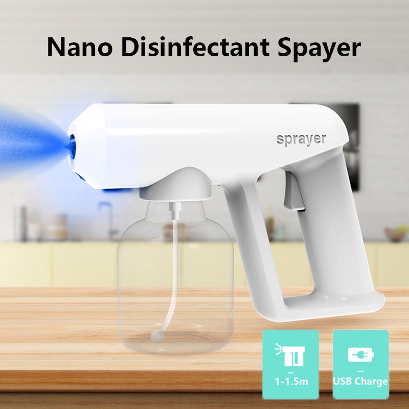 Jual Nano Spray Gun Disinfectant Sprayer Wireless Ml Uv Sterilizer