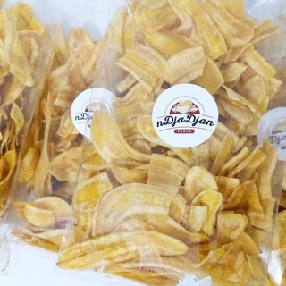 Jual Keripik Pisang Asin Gurih 500 Gram Kripik Pisang Panjang Pisang