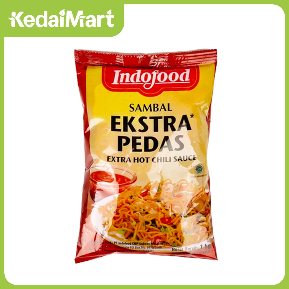 Jual Saos Sambal Indofood Extra Pedas 1 Kg Shopee Indonesia