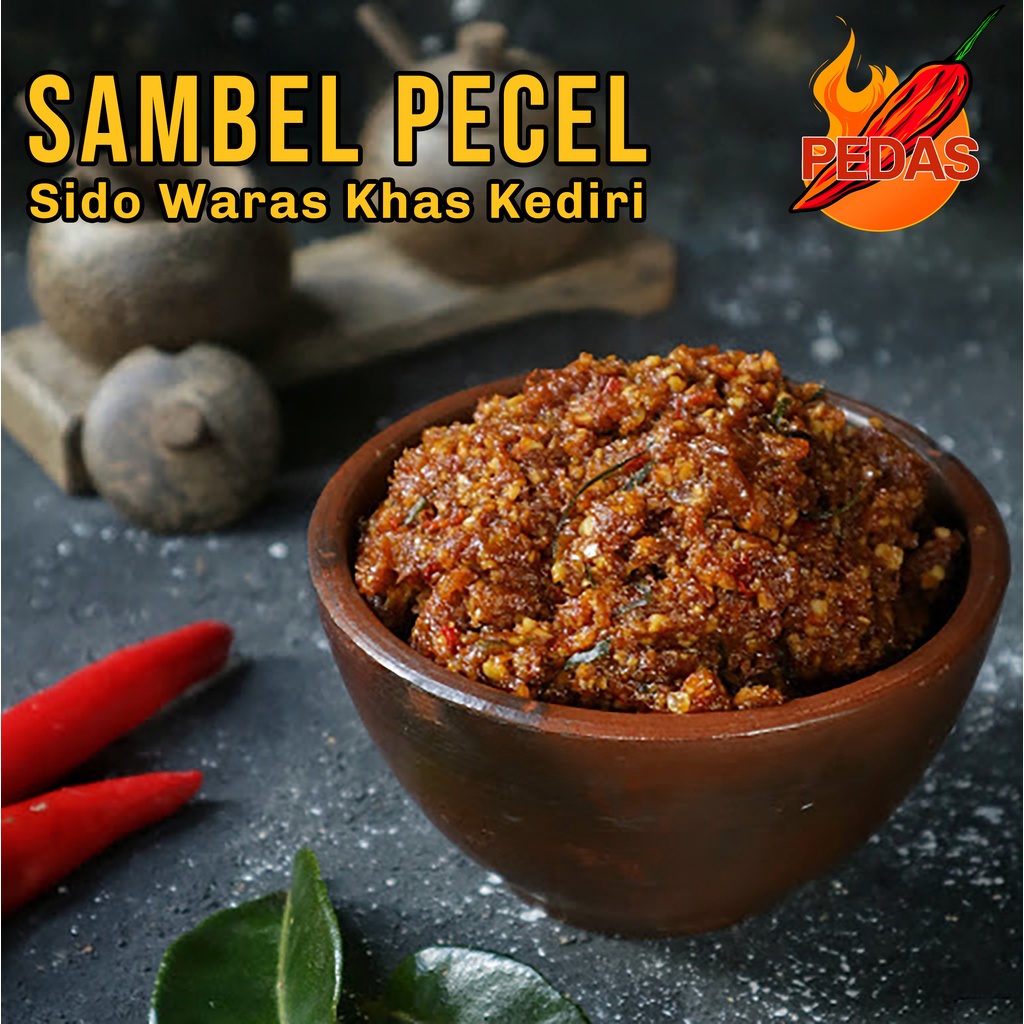 Jual Sambel Pecel Kediri Bumbu Pecel Kediri Cap Sidowaras Bumbu Pecel