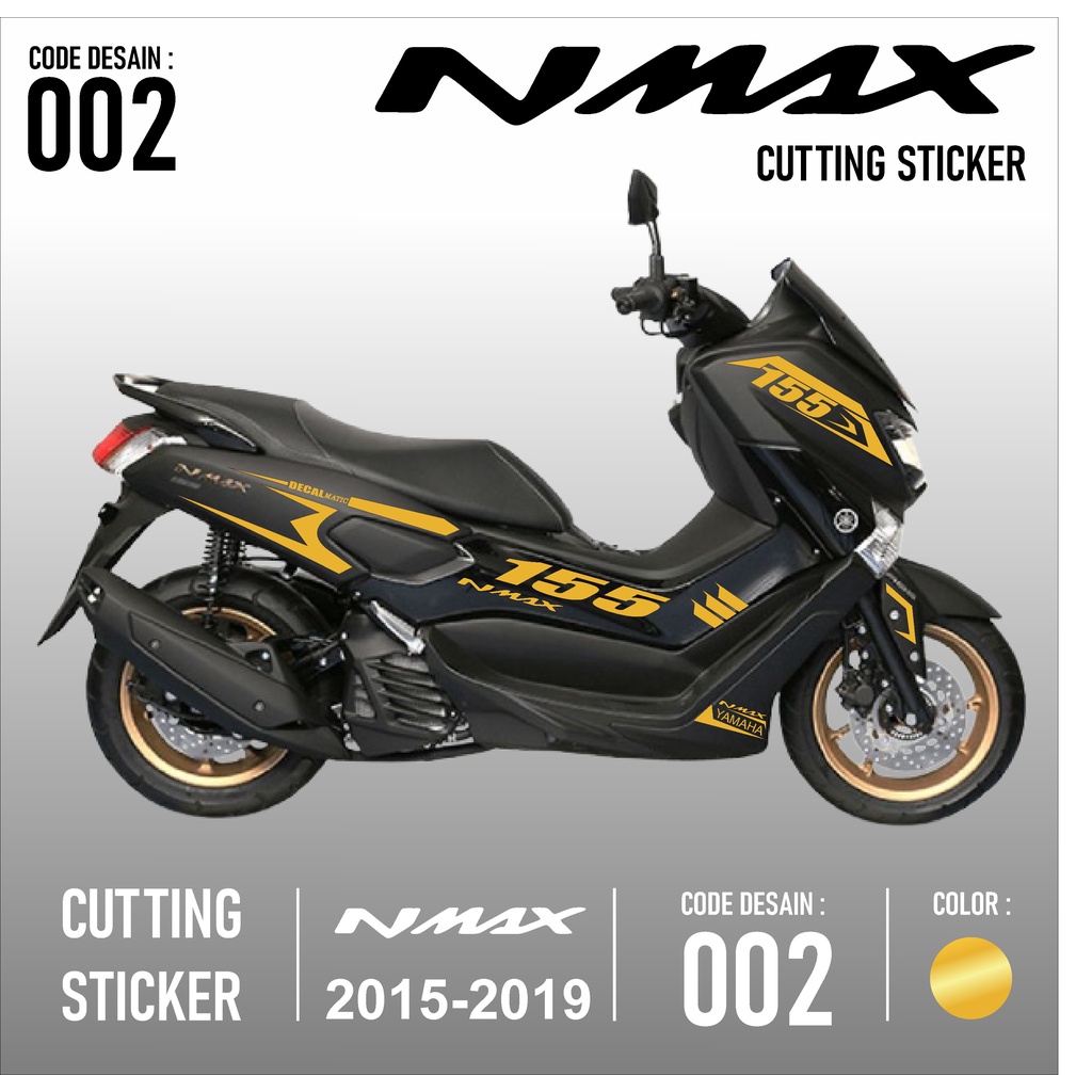 Jual Cod Stiker Cutting Bodi Yamaha Nmax Lama Old