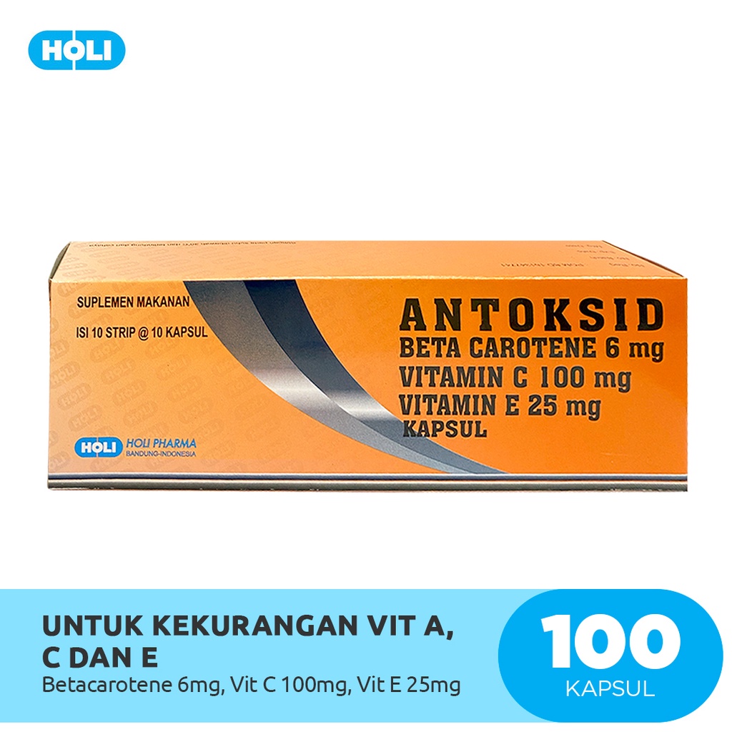 Jual Holi Pharma Antoksid Untuk Kekurangan Vitamin A C Dan E