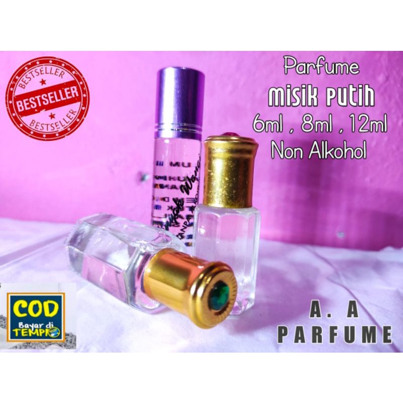 Jual Minyak Misik Putih Minyak Solat Best Seller Parfum Non Alkohol