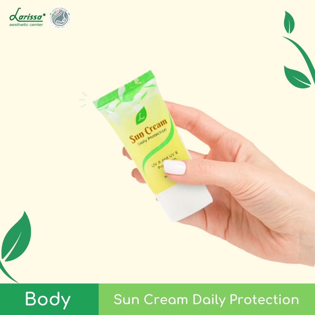 Jual Larissa Sun Cream Daily Protection Hijab Series Shopee Indonesia