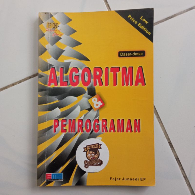 Jual Buku Dasar Dasar Algoritma Dan Pemrograman Indonesia Shopee Indonesia