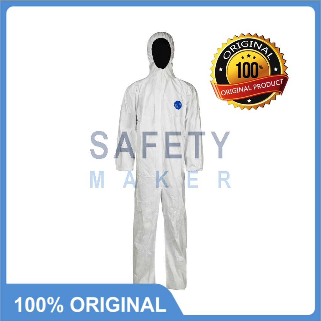 Jual Apd Coverall Baju Hazmat Suit Dupont Tyvek Ty S Wh Baju