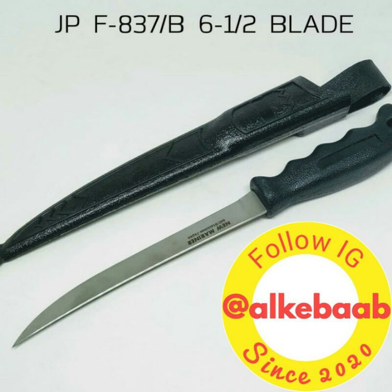 Jual PISAU FILLET STAINLESS JEPANG ORIGINAL 7 INCH PISAU BONING IKAN