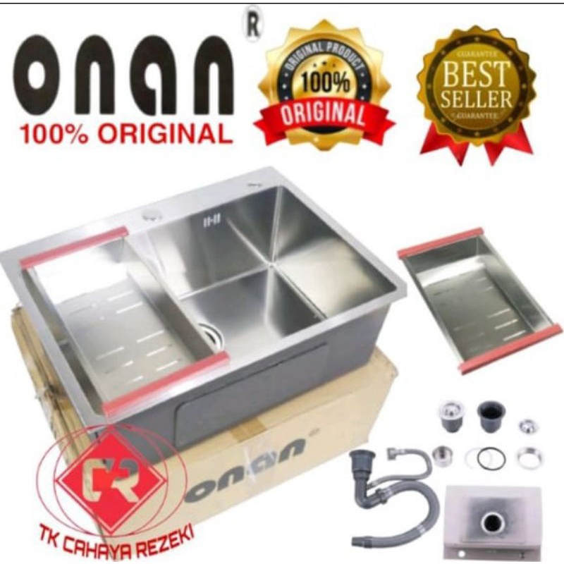 Jual Kitchen Sink Onan Original Stainless Sus Bak Cuci Piring