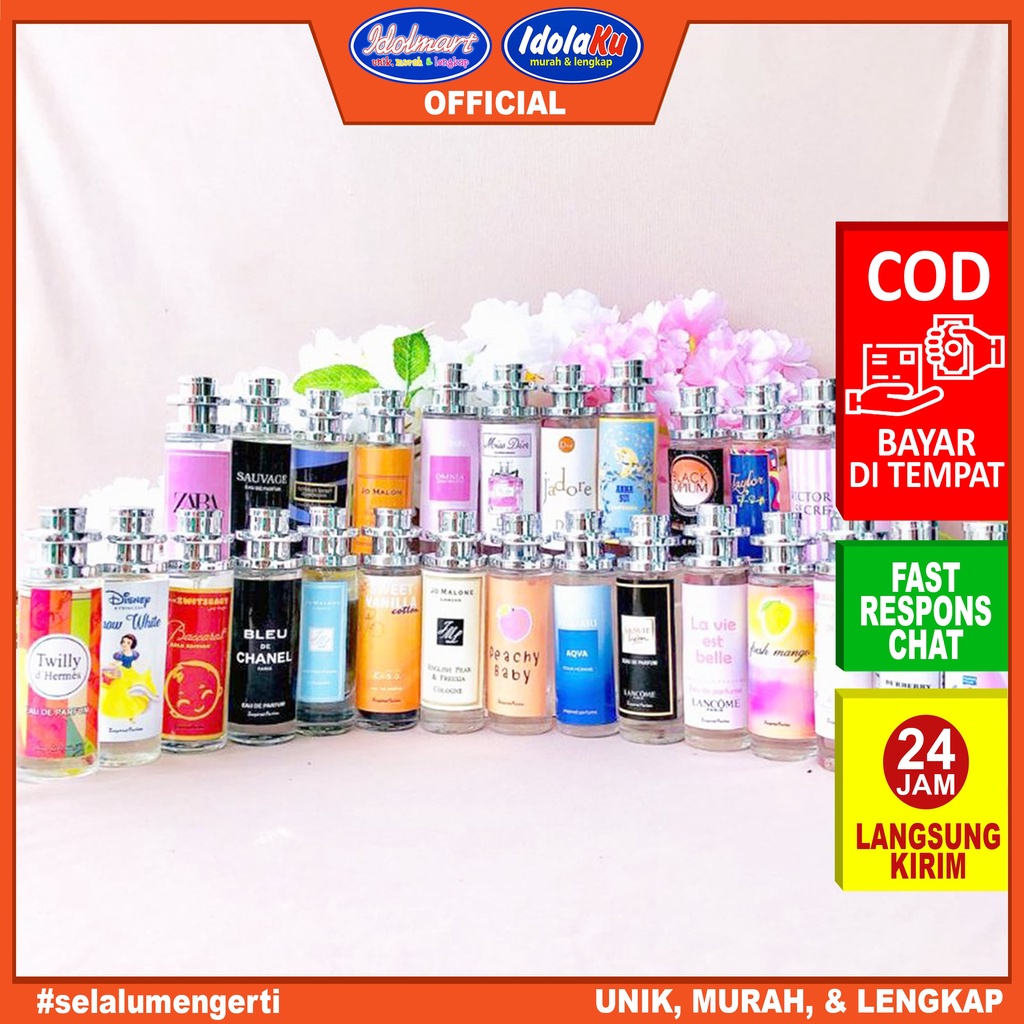 Jual IDOLMART Parfum Thailand Botol Bulat Kualitas Terbaik Parfum