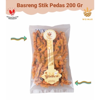 Jual Basreng Stick Pedas 200 Gr Binbon N Shopee Indonesia