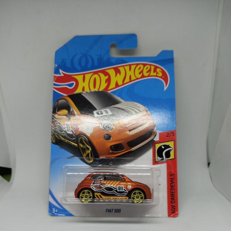 Jual Hot Wheels HotWheels FIAT 500 HW Daredevils Shopee Indonesia