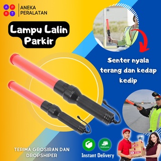 Jual Tongkat Lampu LED Polisi Lalu Lintas Lalin Juru Parkir Bisa Kedip