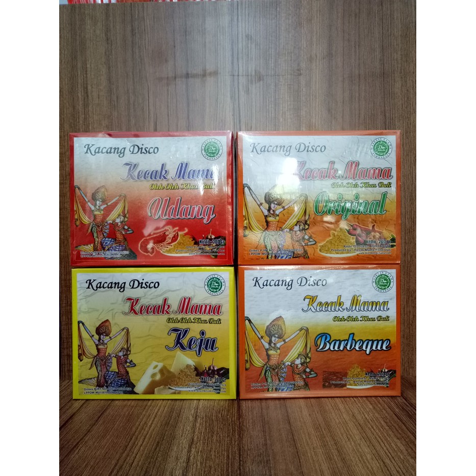 Jual Kacang Disko Kecak Mama Khas Bali Gr Varian Rasa Shopee