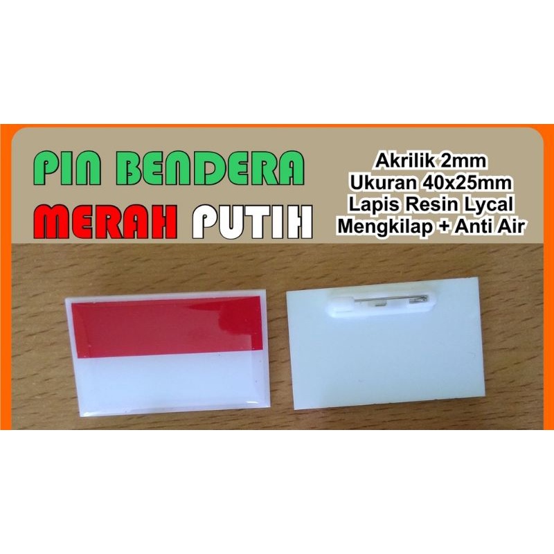 Jual Pin Bendera Merah Putih Shopee Indonesia