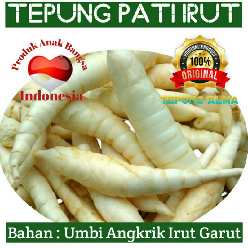 Jual Pati Irut Tepung Garut Umbi Angkrik Asli Original 1kg Shopee