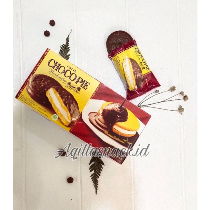 Jual Lotte Chocopie Marshmallow Dan Chocopie Keju 28gr Shopee Indonesia