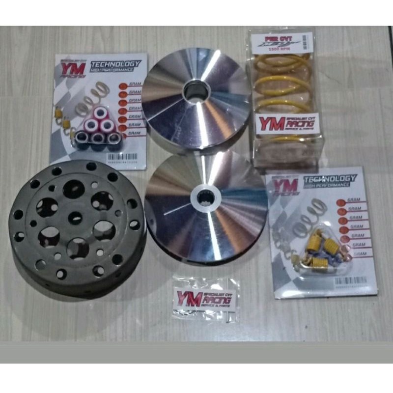 Jual PAKET UPGRADE KIRIAN FULL CVT YM Racing Beat Scoopy Mio Fino