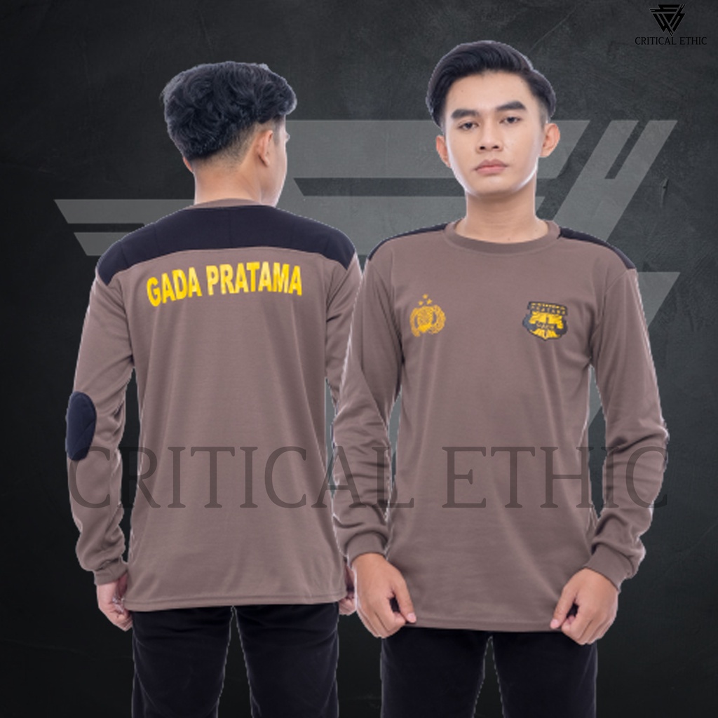 Jual Critical Kaos Decker Lengan Panjang Security Satpam Gada Pratama