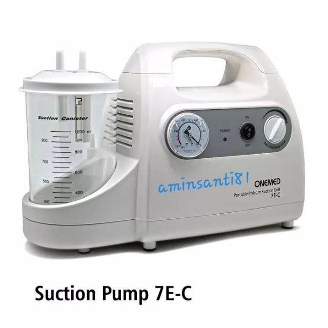 Jual Portable Phlegm Suction Pump Onemed 7E C Alat Sedot Dahak Onemed