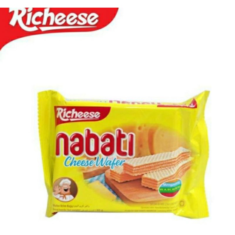 Jual Wafer Nabati Keju Harga Per Pcs Richeese Nabati Keju