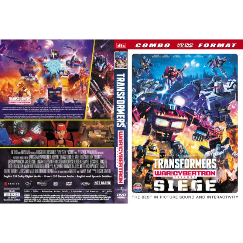 Jual Kaset DVD Animasi Transformer War For Cybertron Shopee Indonesia