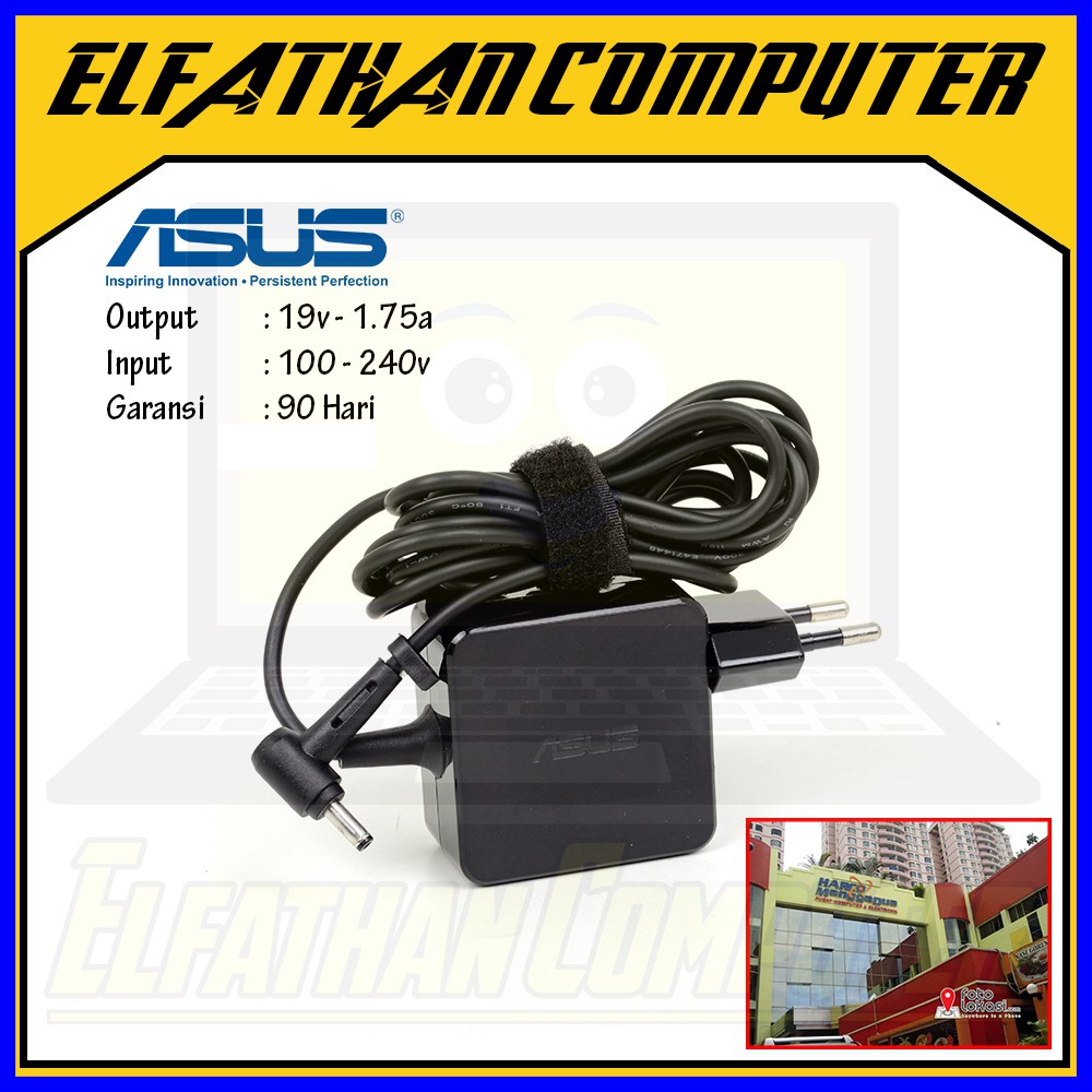 Jual Charger Casan Adaptor Laptop Asus X M X S X X Jek Kecil