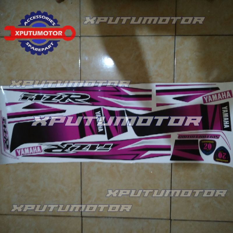 Jual Striping Sticker Decal Fiz R F Zr F Z R Fizr Magenta Ungu Stiker