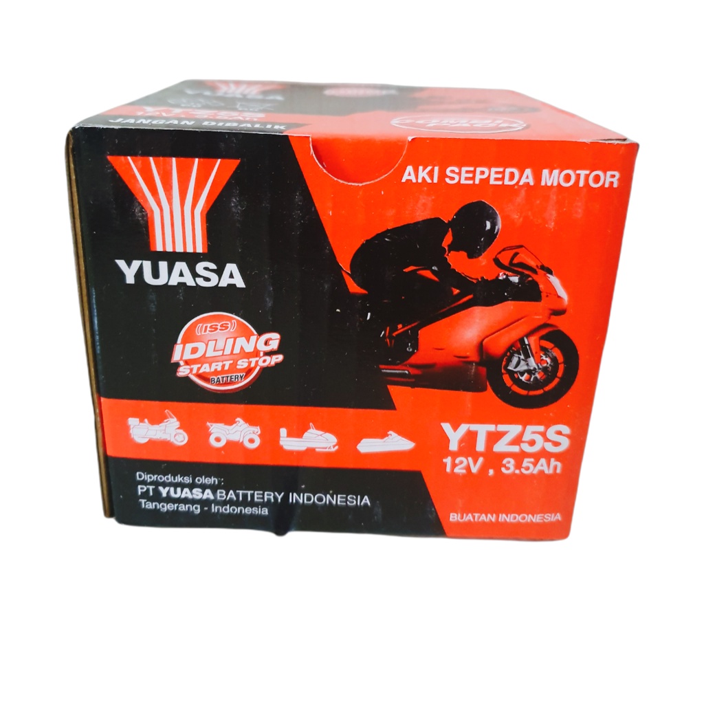 Jual AKI YUASA YTZ5S ORIGINAL Shopee Indonesia