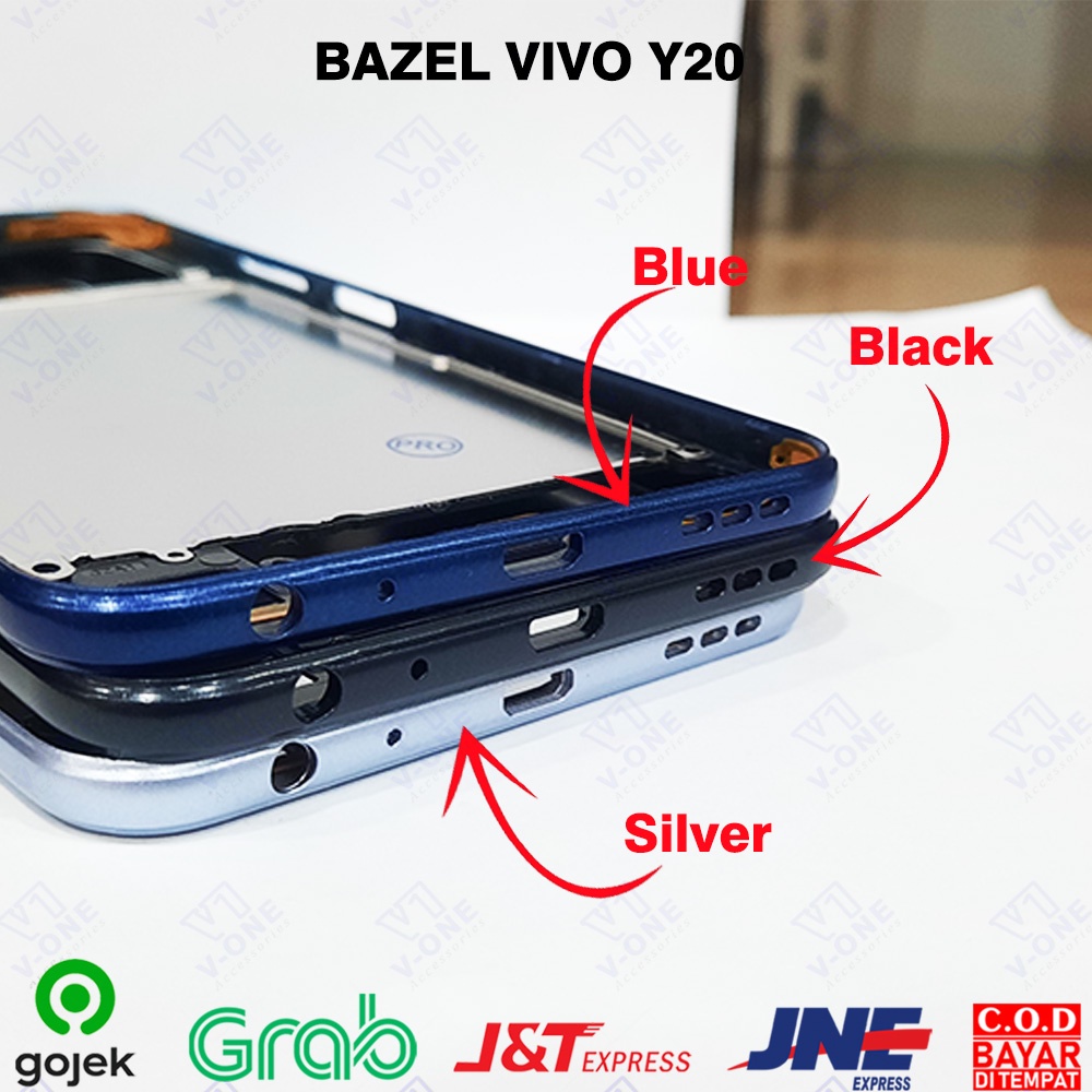 Jual BEZEL TULANG TENGAH FRAME VIVO Y20 Shopee Indonesia