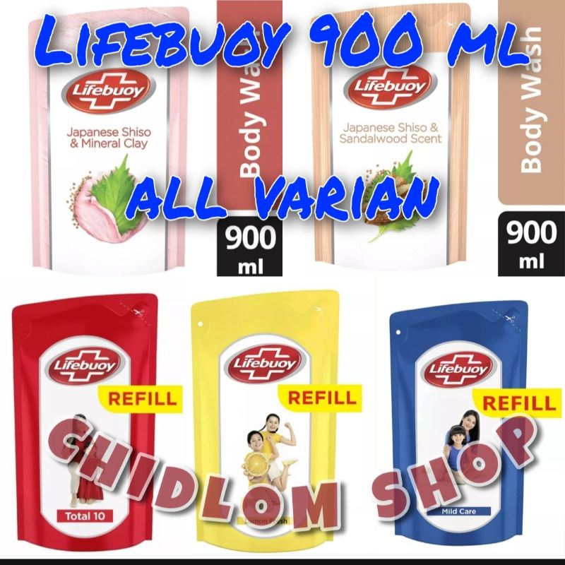 Jual LIFEBUOY 825 ML SABUN MANDI CAIR BODY WASH REFILL 900 825 ML All