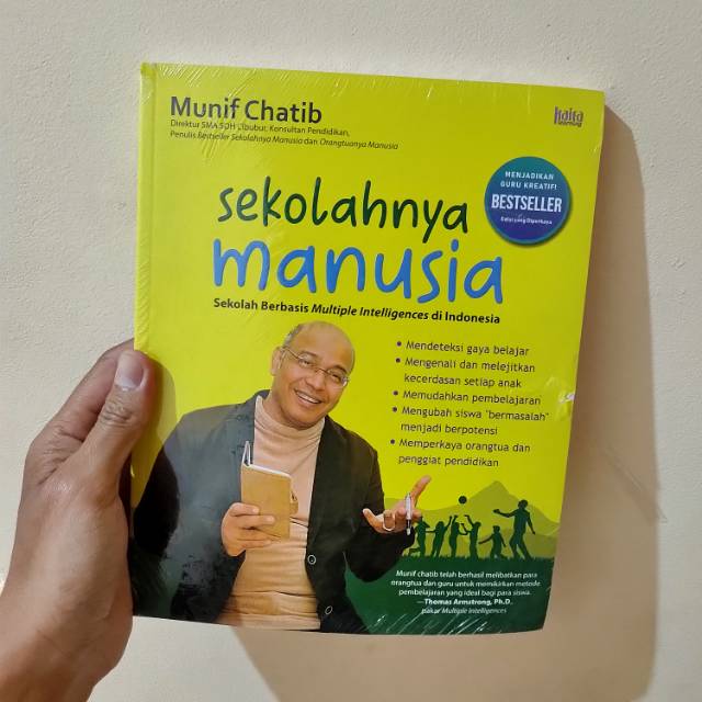 Jual Buku Munif Chatib Sekolahnya Manusia Buku Pendidikan Buku Pegangan