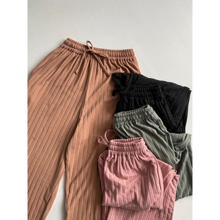 Jual Celana Kulot Knit Kulot Wanita 994 Misha Pants Knit Shopee