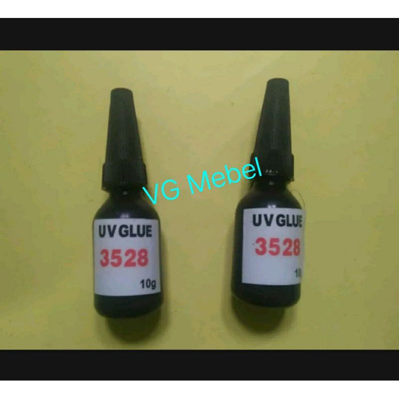 Jual Lem Uv Lem Tatakan Laser Lem Kaca Super Bening Trasparan Botol