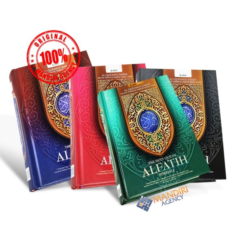 Jual Al Quran AL FATIH B6 Portable Tafsir Perkata Tajwid Kode Arab